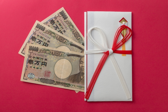 還暦祝いでお金を贈る際のご祝儀袋のマナー