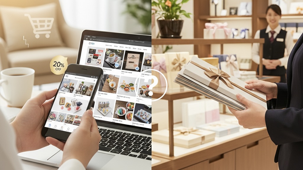 もう迷わない！カタログギフトはどこで買うのがお得？店頭とネットの違いも解説